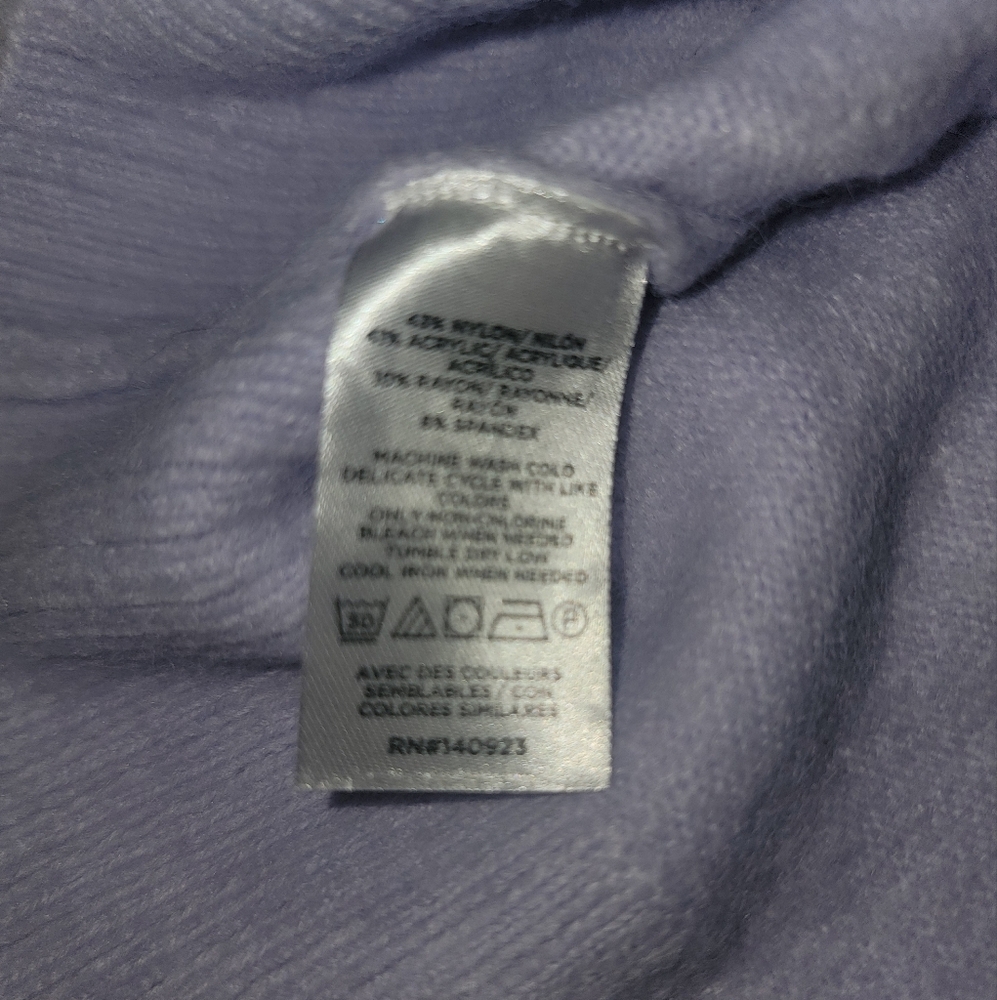 LOFT Cardigan Size XS Purple - Picture 6 of 7
